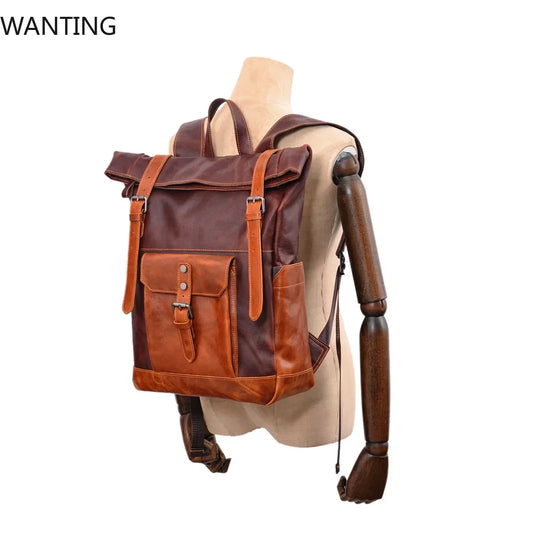 Sac à Dos en Cuir Vintage | ANDES