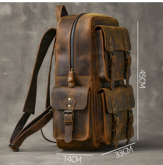 Sac à Dos en Cuir Véritable | VÄSTER
