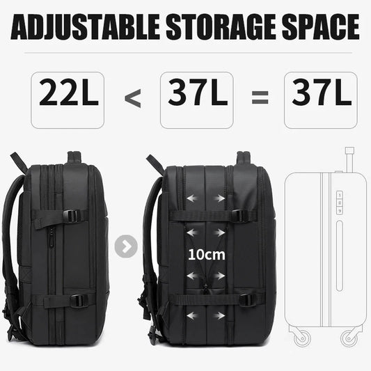 Sac Imperméable pour Ordinateur Homme 17.3