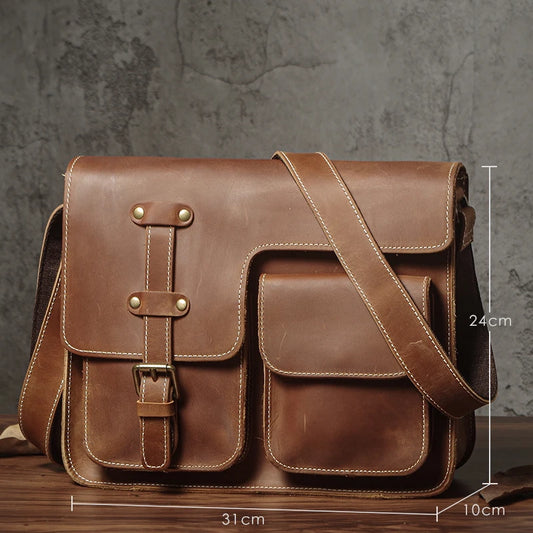 Sacoche Cuir Homme | SILVANO