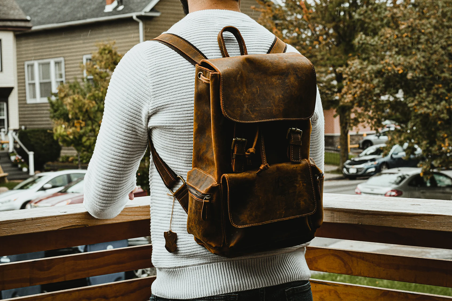 sac à dos ordinateur cuir homme